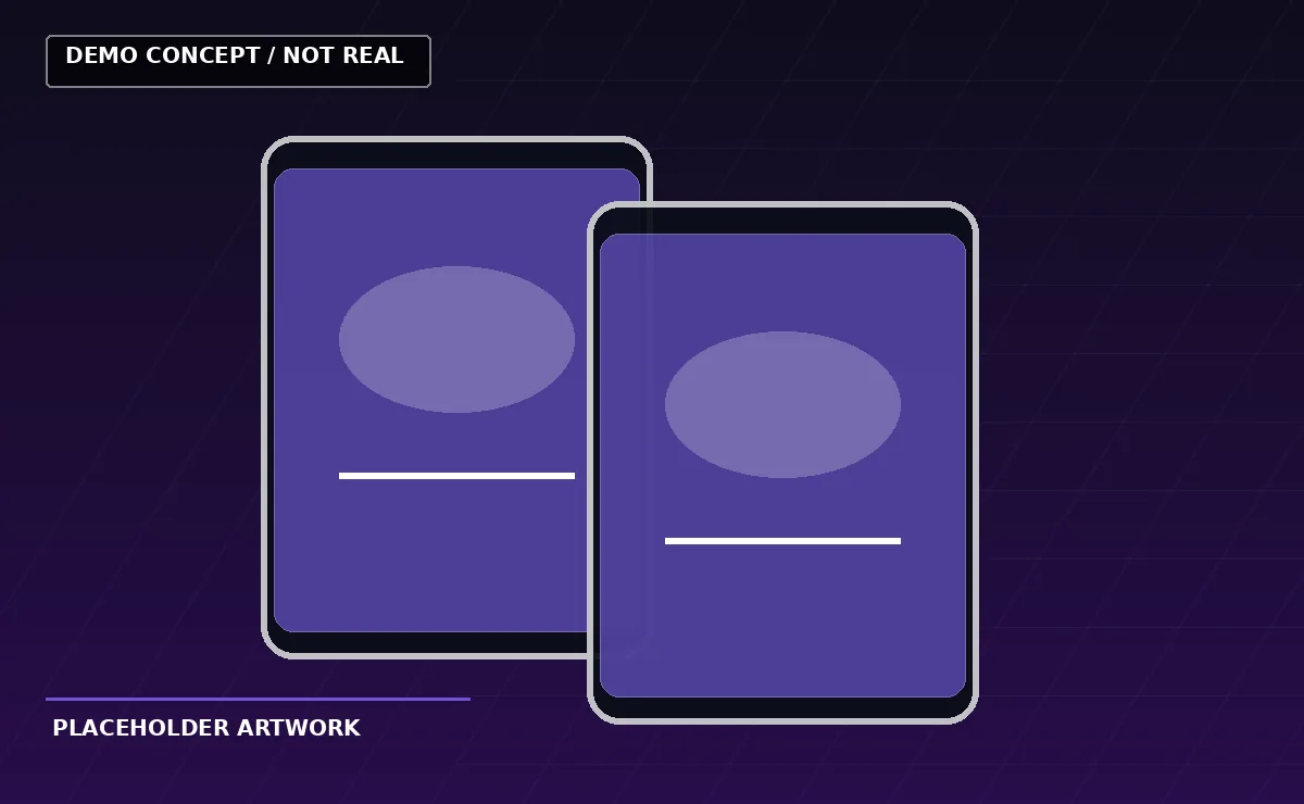 DEMO CONCEPT — Digital brand launch